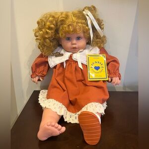 German Jessie Doll For COLLECTION or PLAY, Vintage 1992 Quality Life Size Doll
